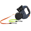 LED Automatic Retractable Dog Leash with Waste Bag Dispenser